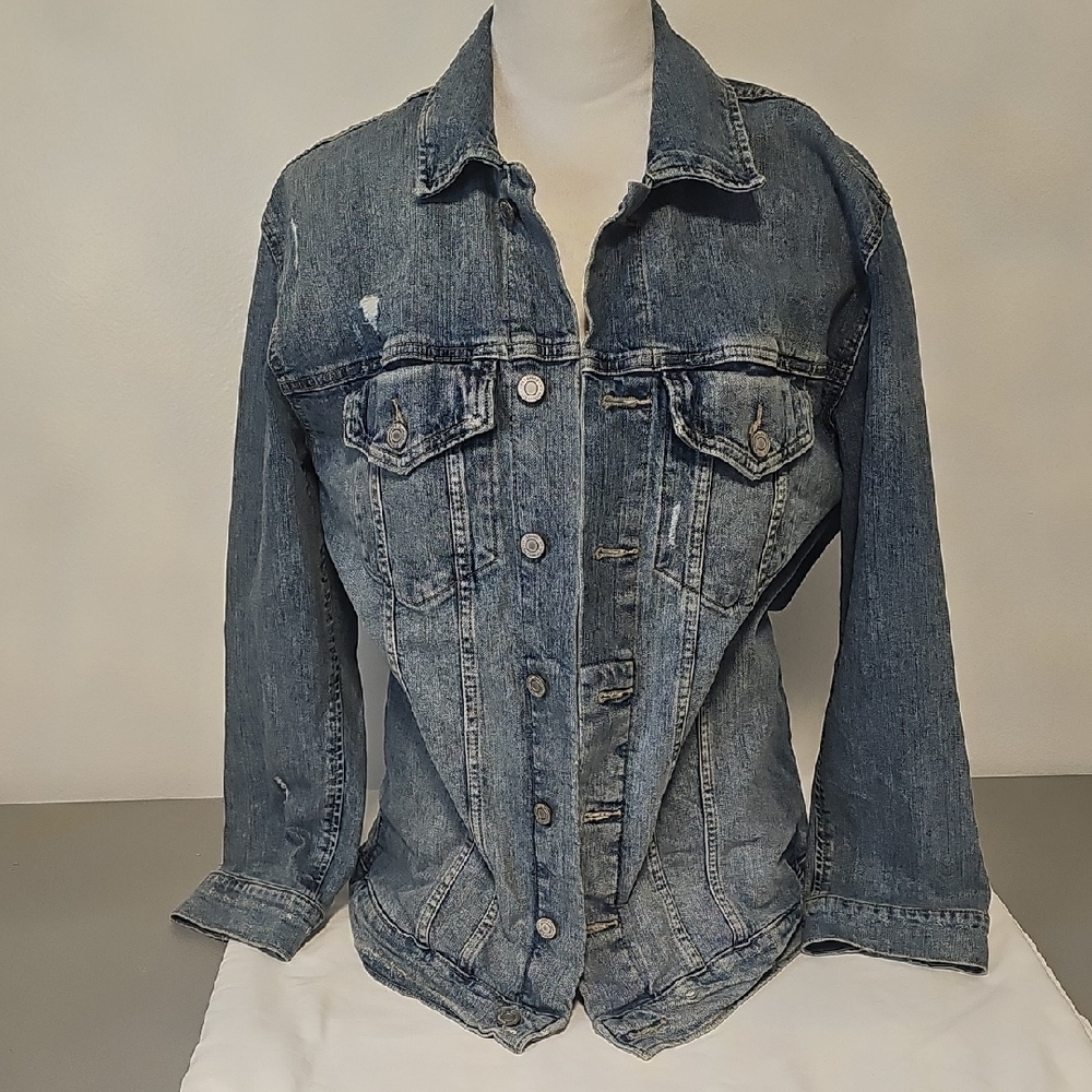 Lucky Brand Classic Blue Jean Jacket